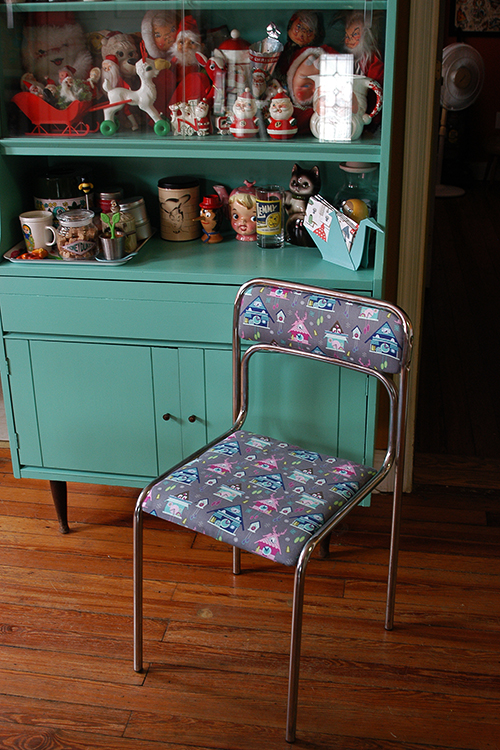 Chair makeover - mypapercrane.com