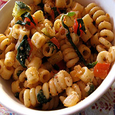 easy veggie pasta
