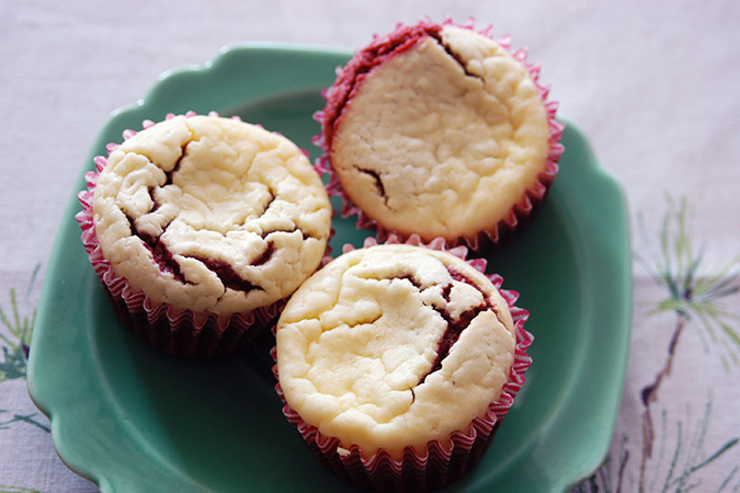 red velvet muffins