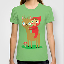 deer rider tshirt